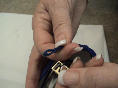 Easy Sandal Buckle Directions